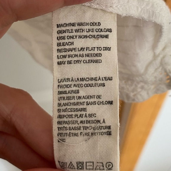 Free People Elisa Tunic in Ivory Size Small - Picture 9 of 9